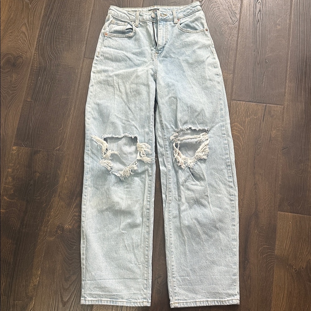 Wild Fable Light Blue Distressed Jeans